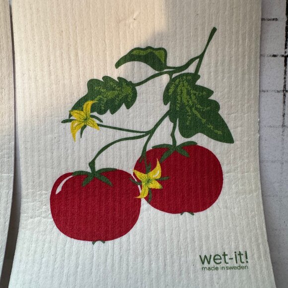 Wet-It! Swedish Treasures Dishcloth & Cleaning Cloth -Set of 2 - Picture 3 of 3